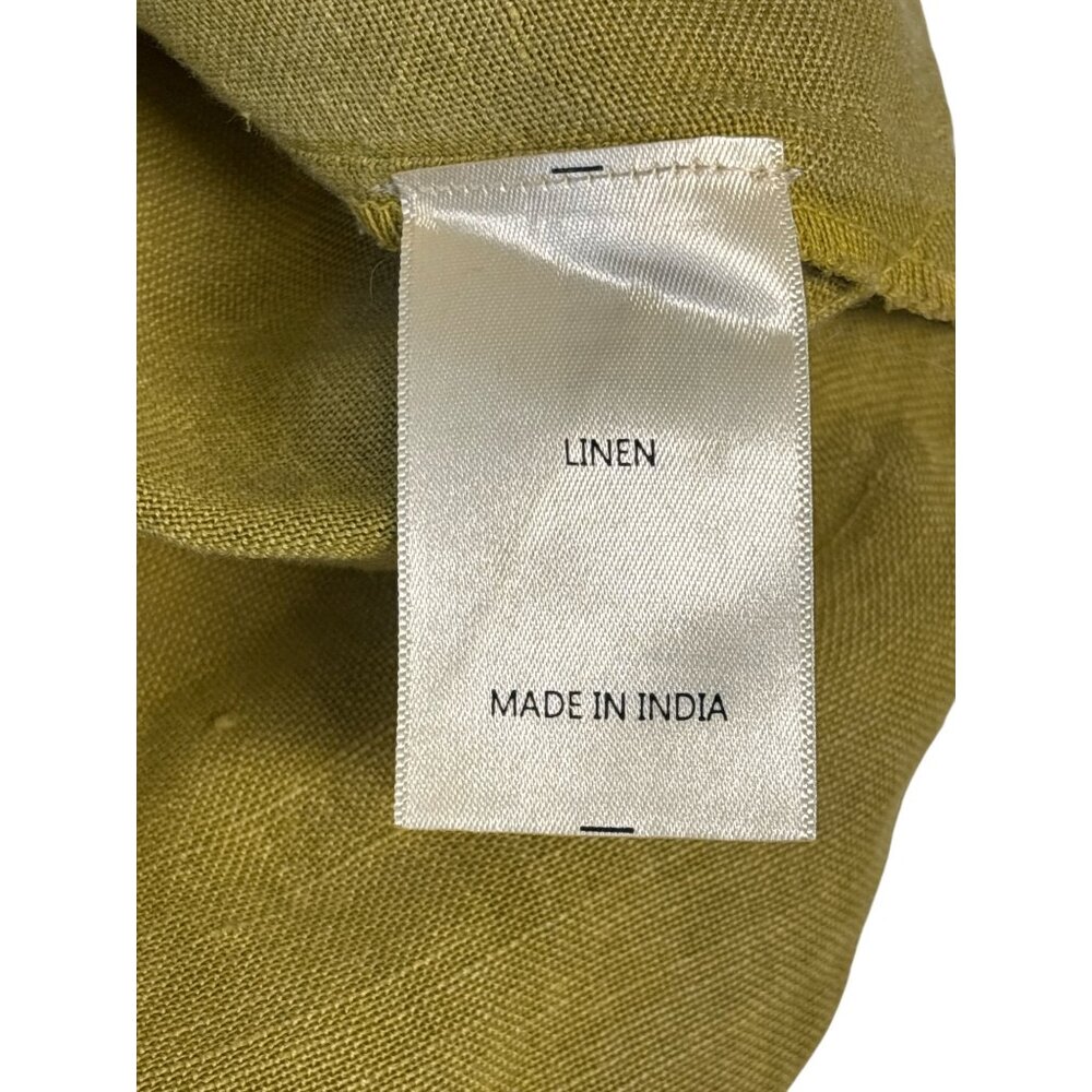 DOMA Mustard Yellow Linen Tunic Blouse | Minimalist Boho Lagom Style | Size M - Picture 4 of 7